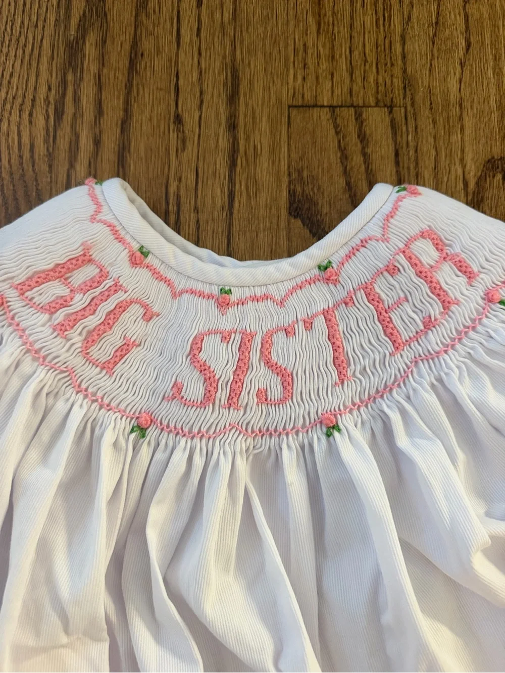 Cecil & Lou Big Sister Smocked Dress